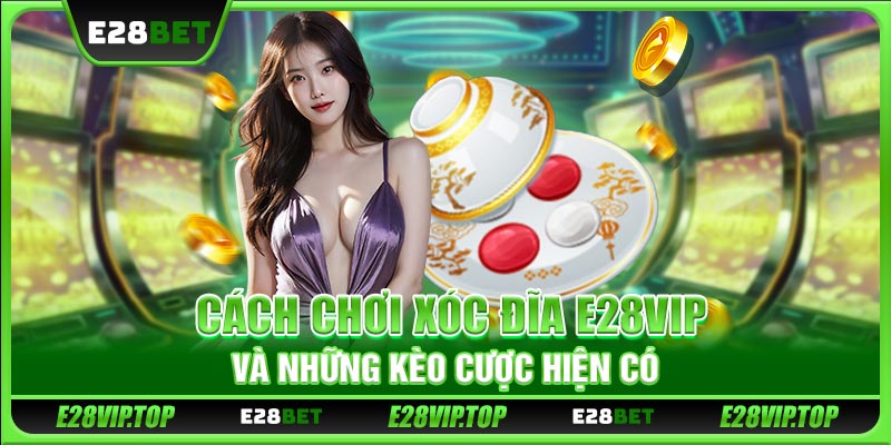 Cách chơi xóc đĩa E28VIP và những kèo cược hiện có 