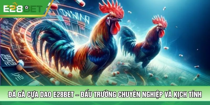 Đá Gà Cựa Dao E28BET – Đấu Trường Chuyên Nghiệp Và Kịch Tính