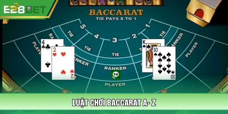 Luật chơi Baccarat A- Z