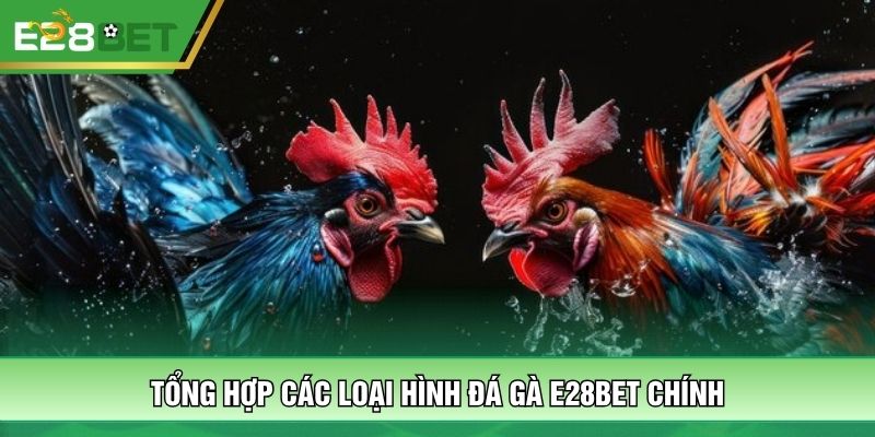 Tổng hợp các loại hình đá gà E28BET chính